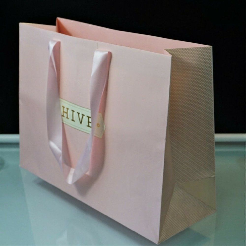 Hive Boutique Store West Palm Beach Florida Tote Paper Gift Bag Rope Handle